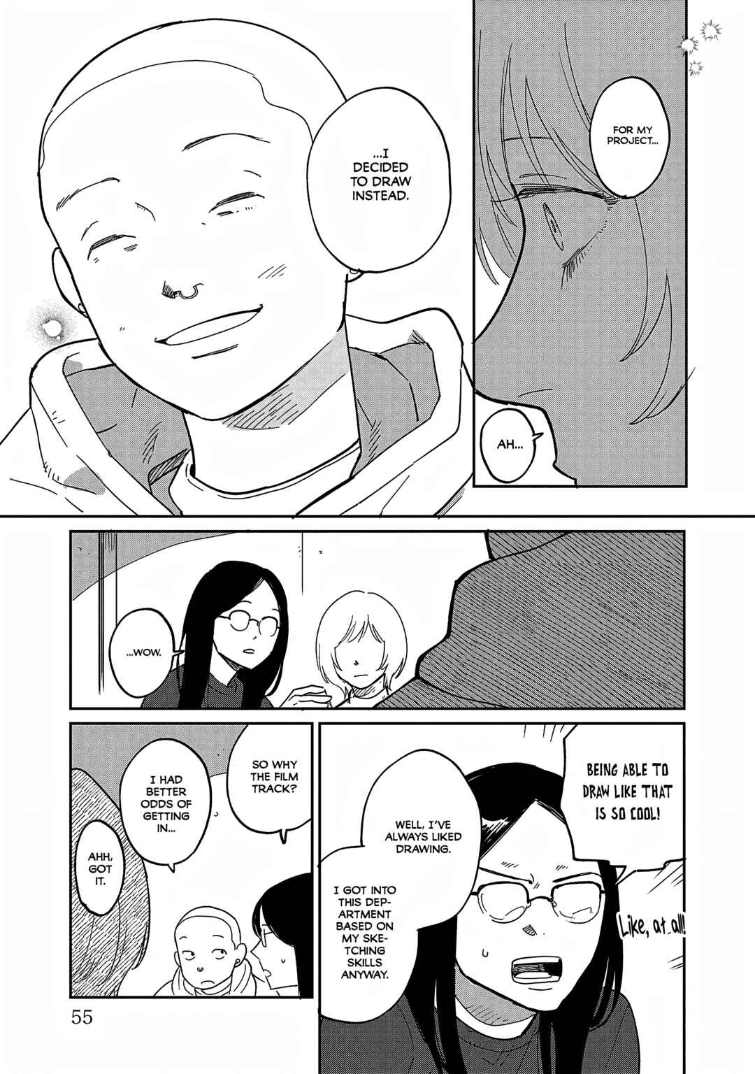 Page 19 Chapter 36 Umi ga Hashiru End Roll