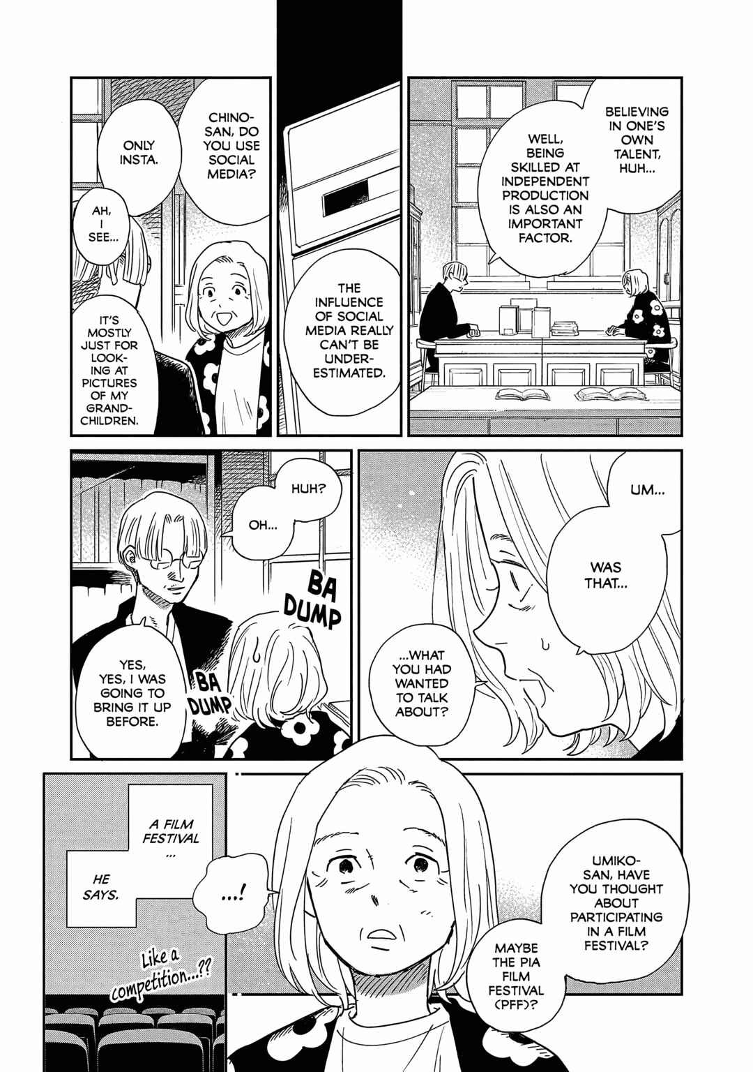 Page 3 Chapter 14 Umi ga Hashiru End Roll