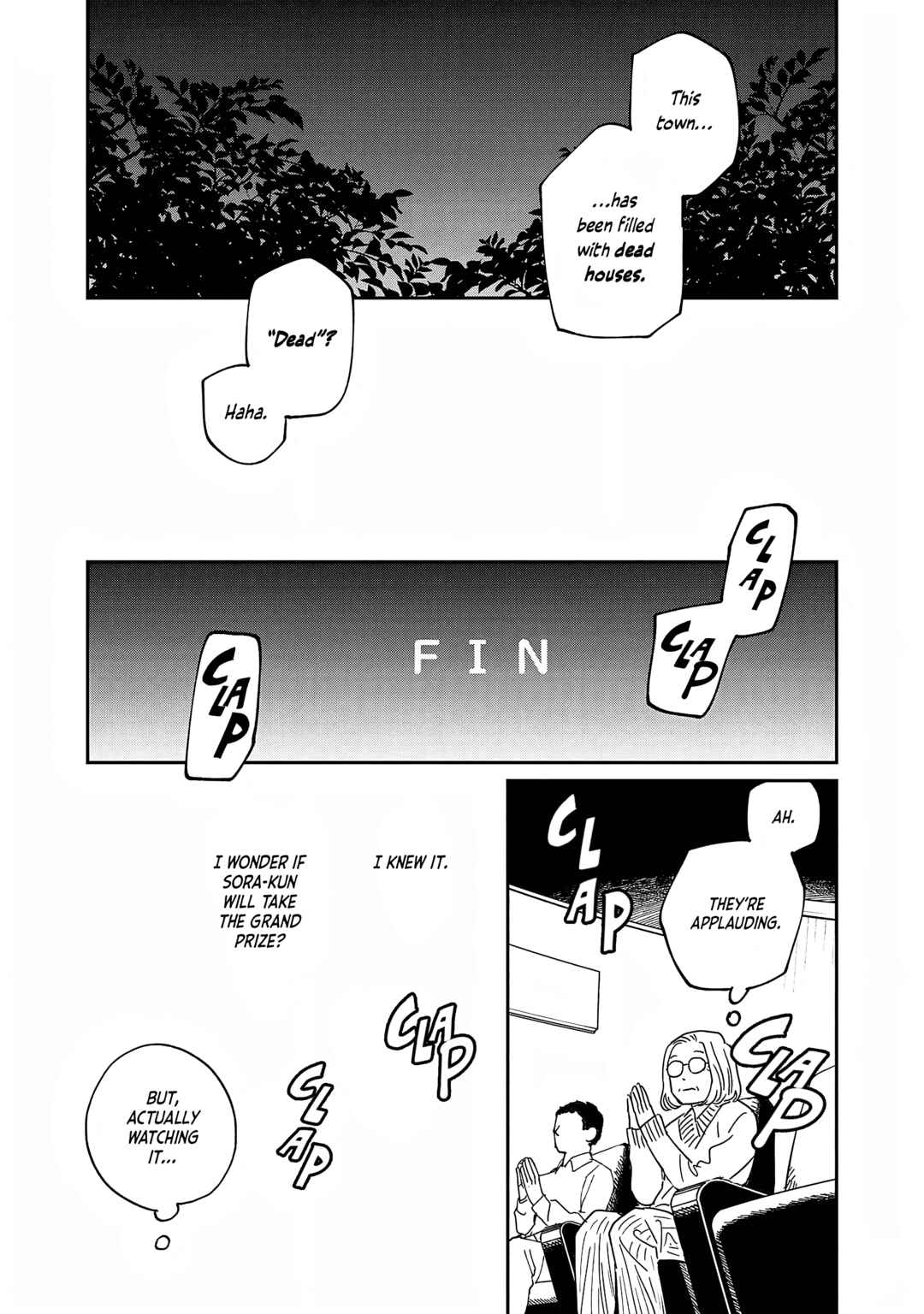 Page 13 Chapter 30 Umi ga Hashiru End Roll