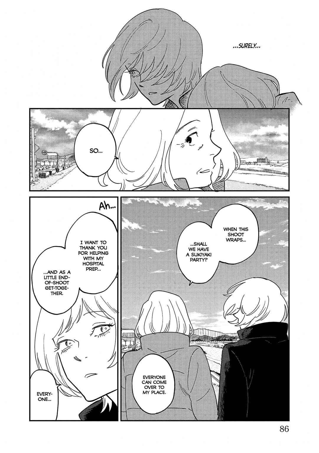 Page 22 Chapter 37 Umi ga Hashiru End Roll