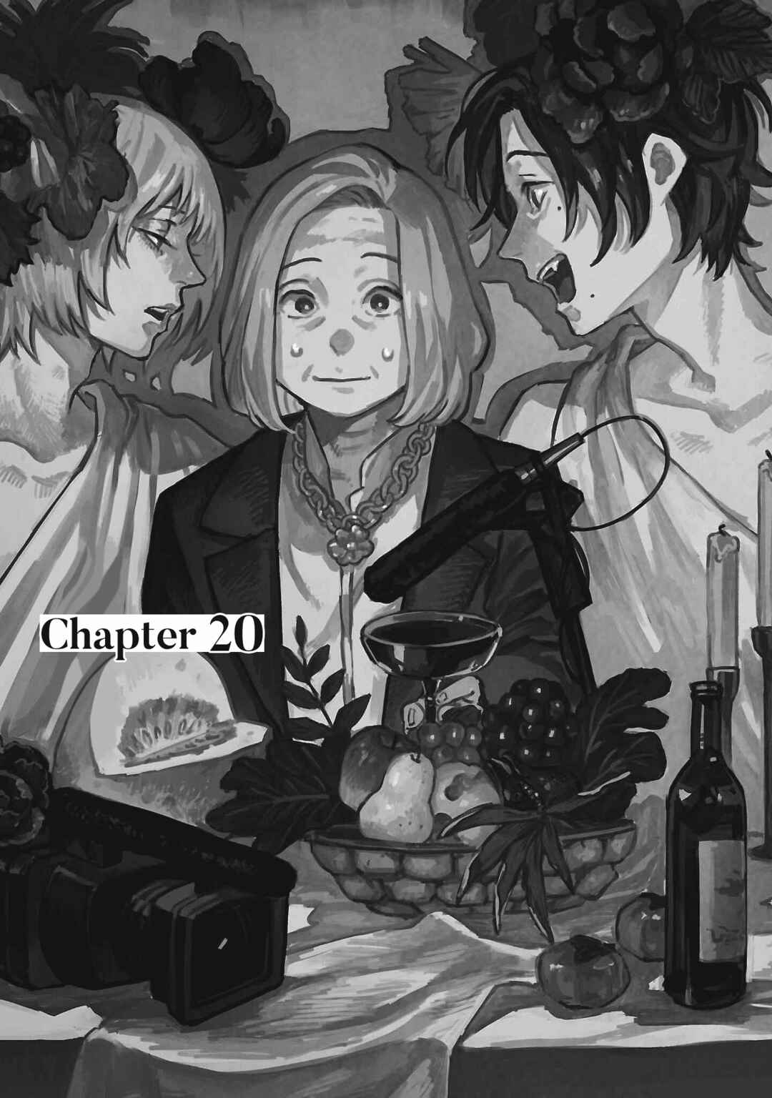 Page 1 Chapter 20 Umi ga Hashiru End Roll