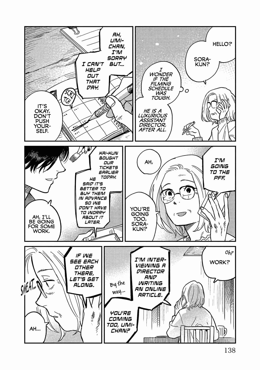 Page 18 Chapter 20 Umi ga Hashiru End Roll