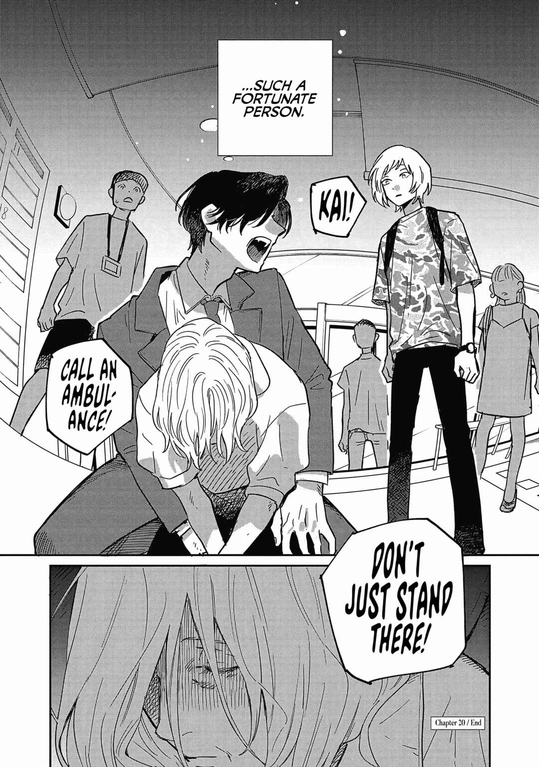 Page 28 Chapter 20 Umi ga Hashiru End Roll