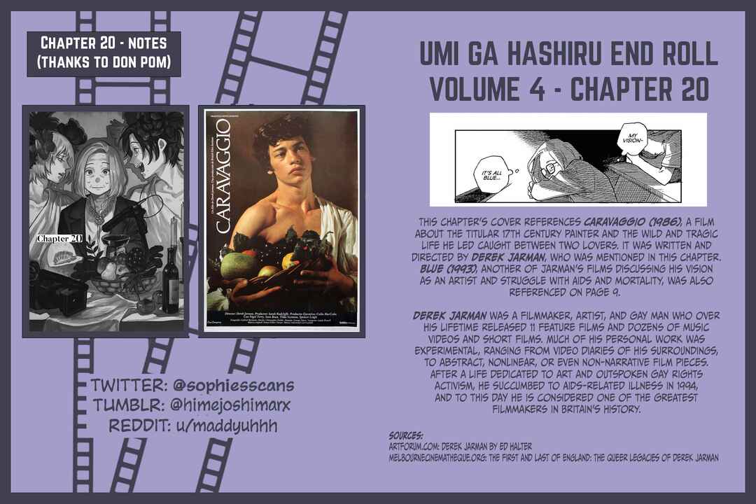 Page 30 Chapter 20 Umi ga Hashiru End Roll