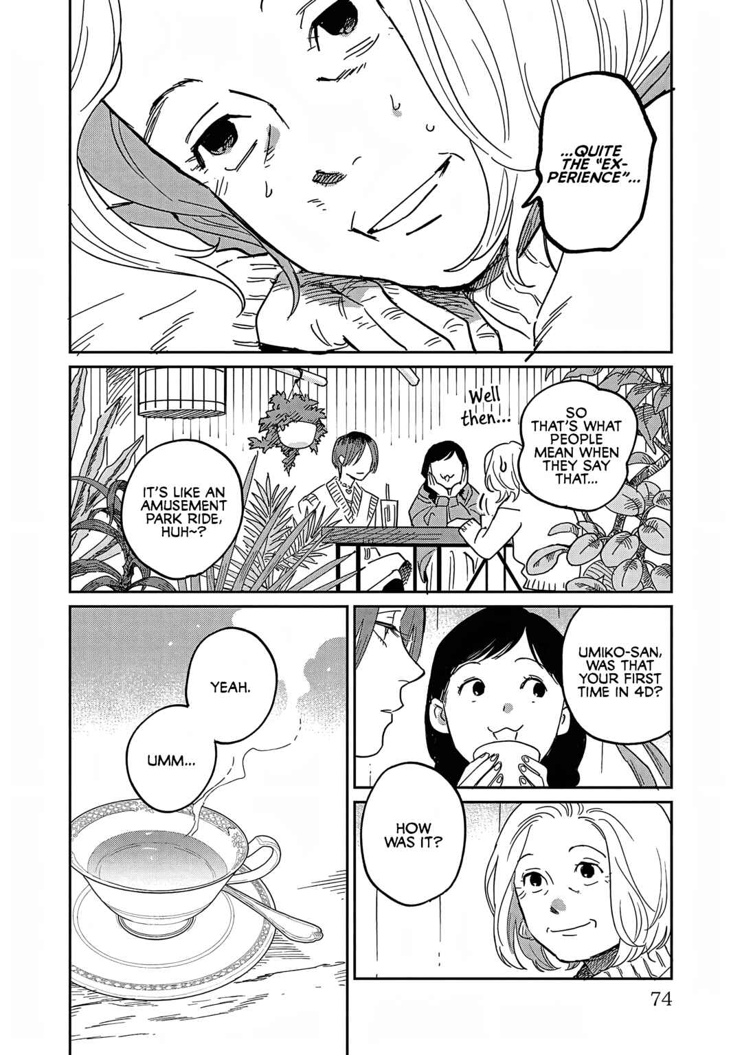 Page 4 Chapter 28 Umi ga Hashiru End Roll