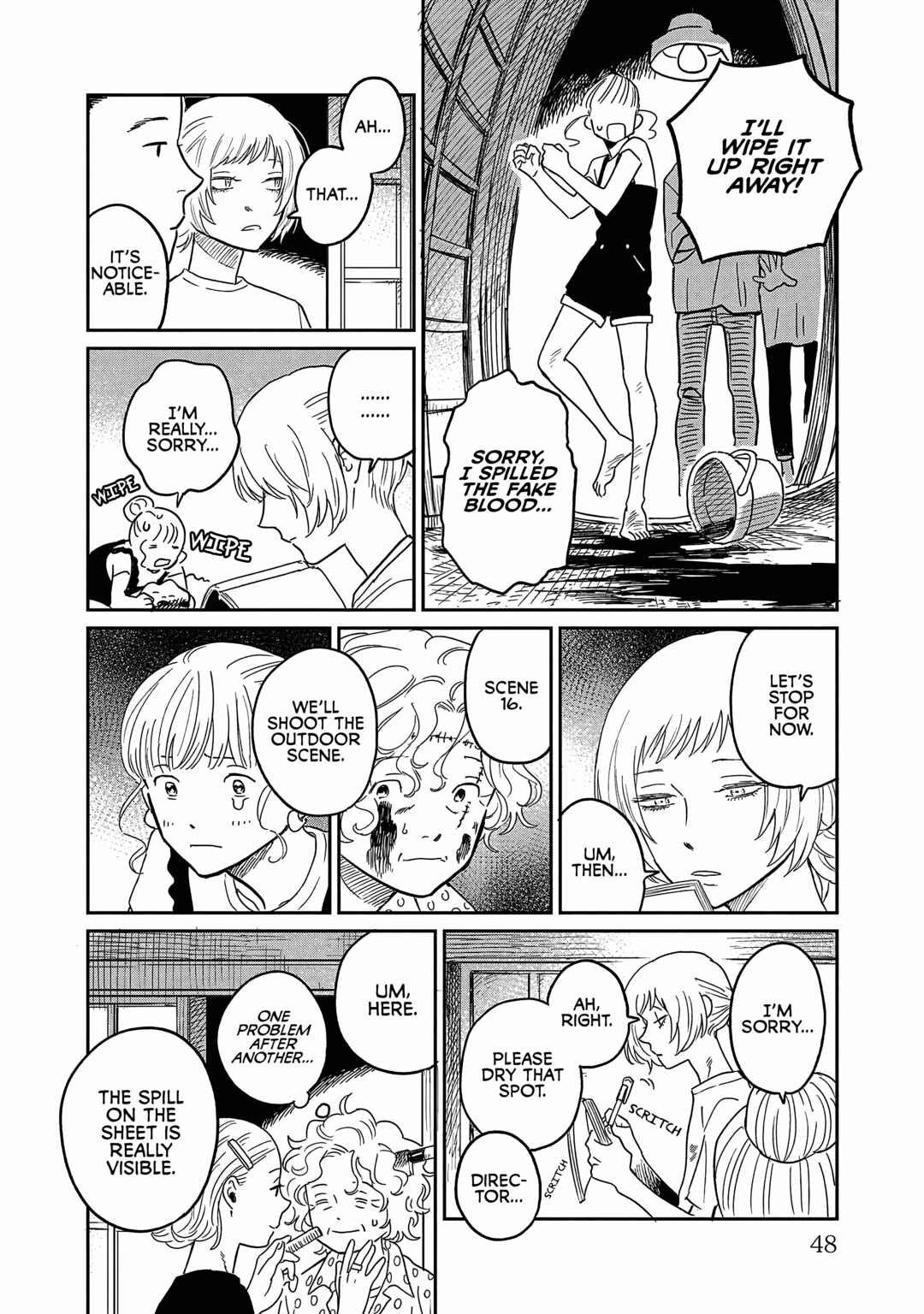 Page 10 Chapter 17 Umi ga Hashiru End Roll