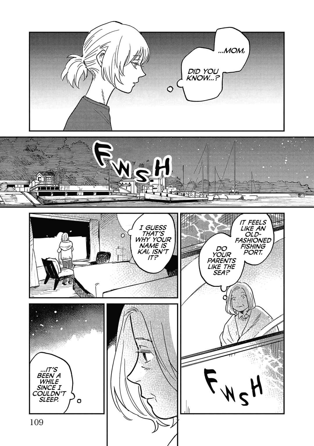 Page 13 Chapter 19 Umi ga Hashiru End Roll