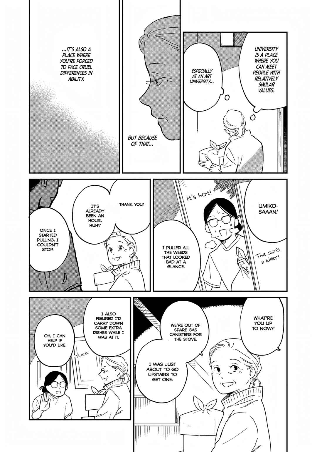 Page 17 Chapter 38.5 Umi ga Hashiru End Roll