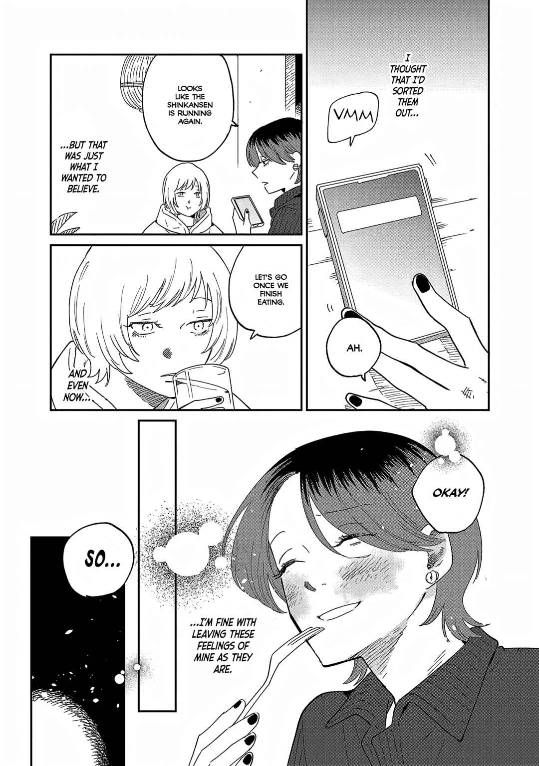 Page 34 Chapter 38.5 Umi ga Hashiru End Roll