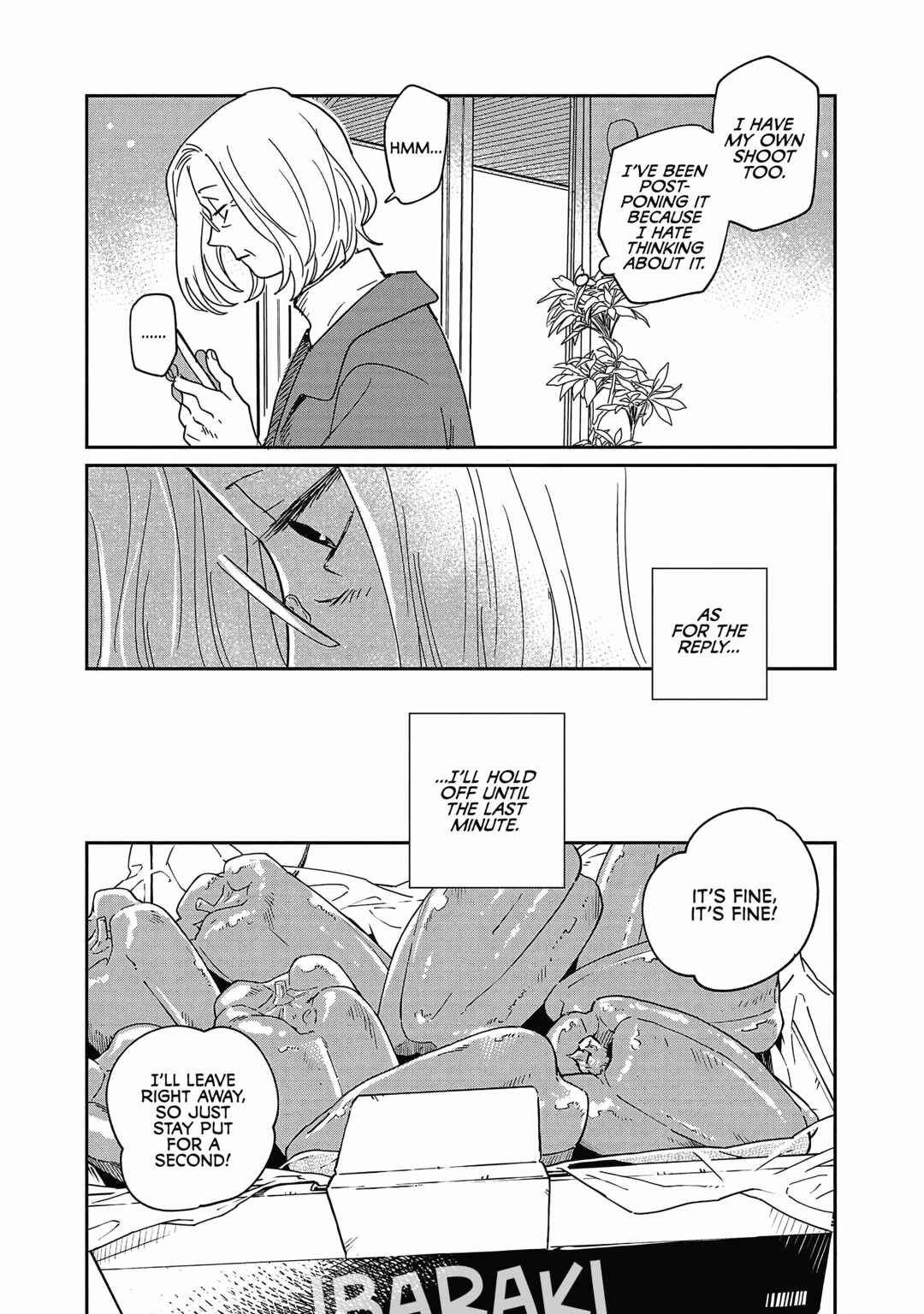 Page 14 Chapter 22 Umi ga Hashiru End Roll