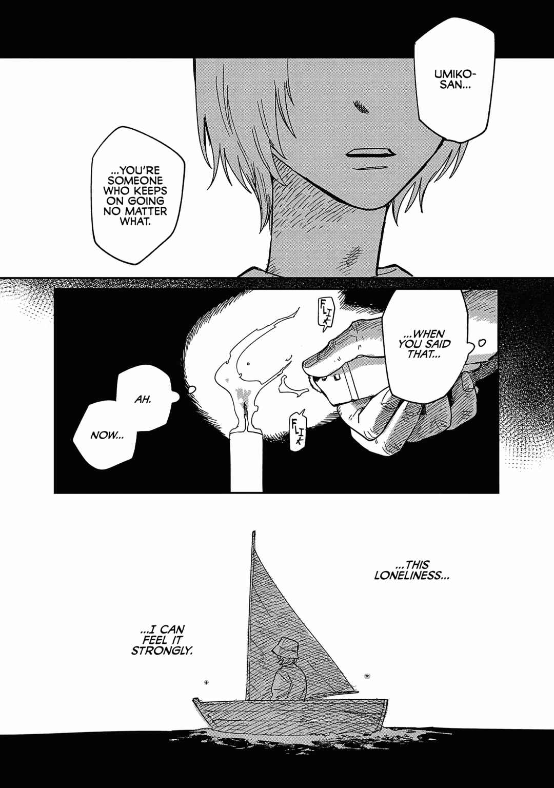 Page 6 Chapter 22 Umi ga Hashiru End Roll