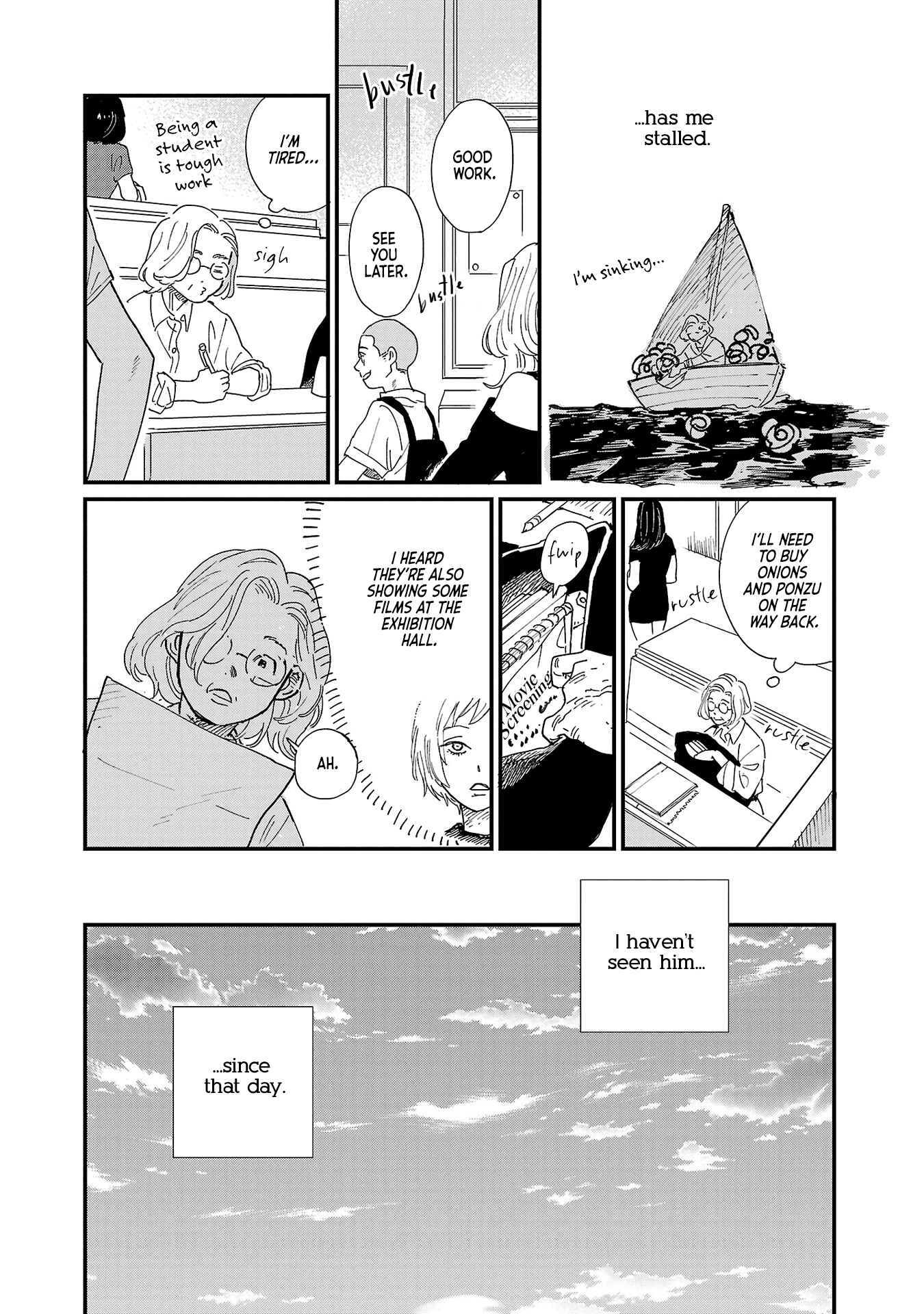 Page 14 Chapter 3 Umi ga Hashiru End Roll
