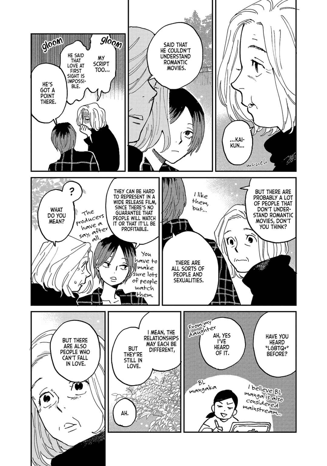 Page 15 Chapter 8 Umi ga Hashiru End Roll