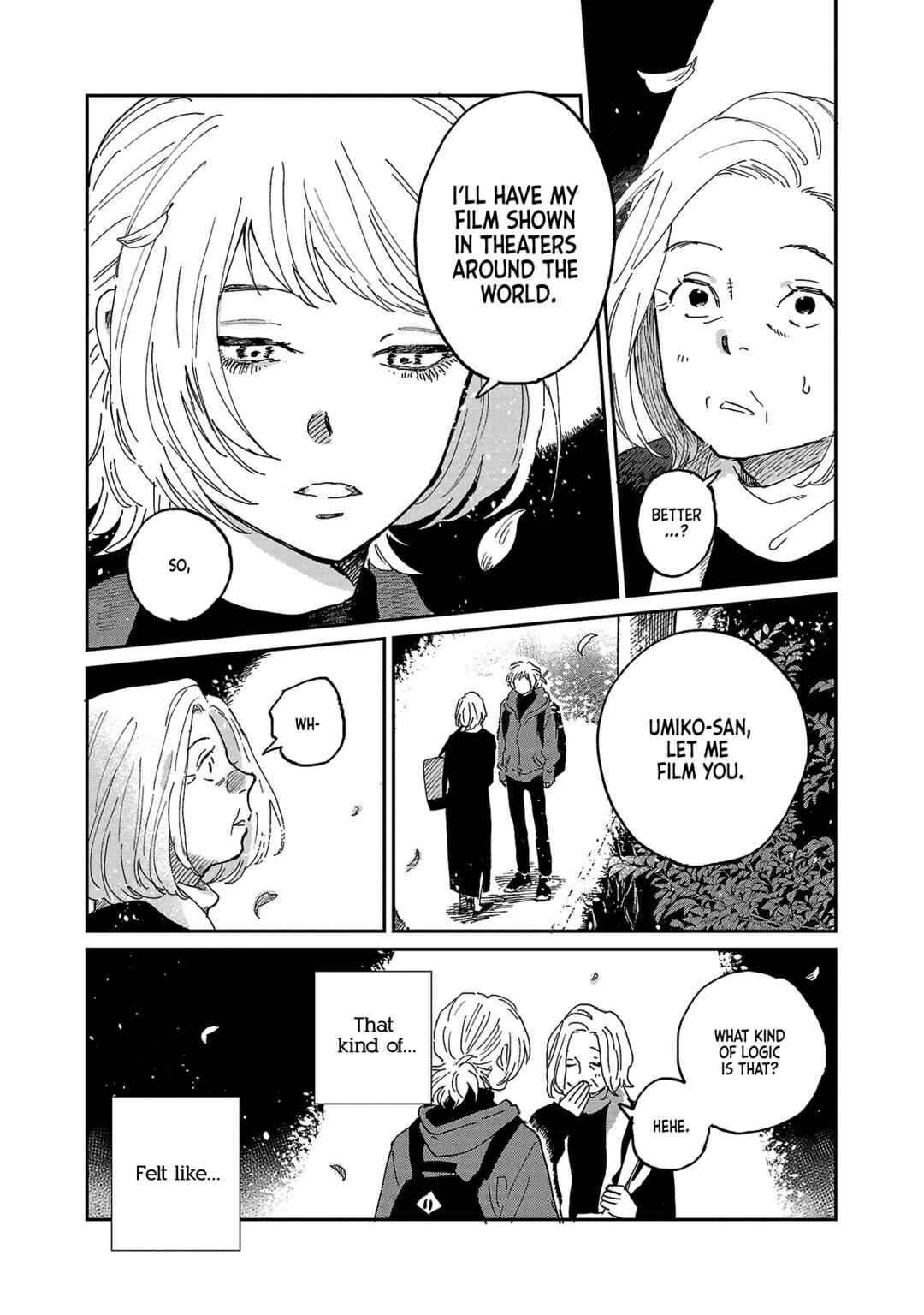 Page 6 Chapter 8 Umi ga Hashiru End Roll