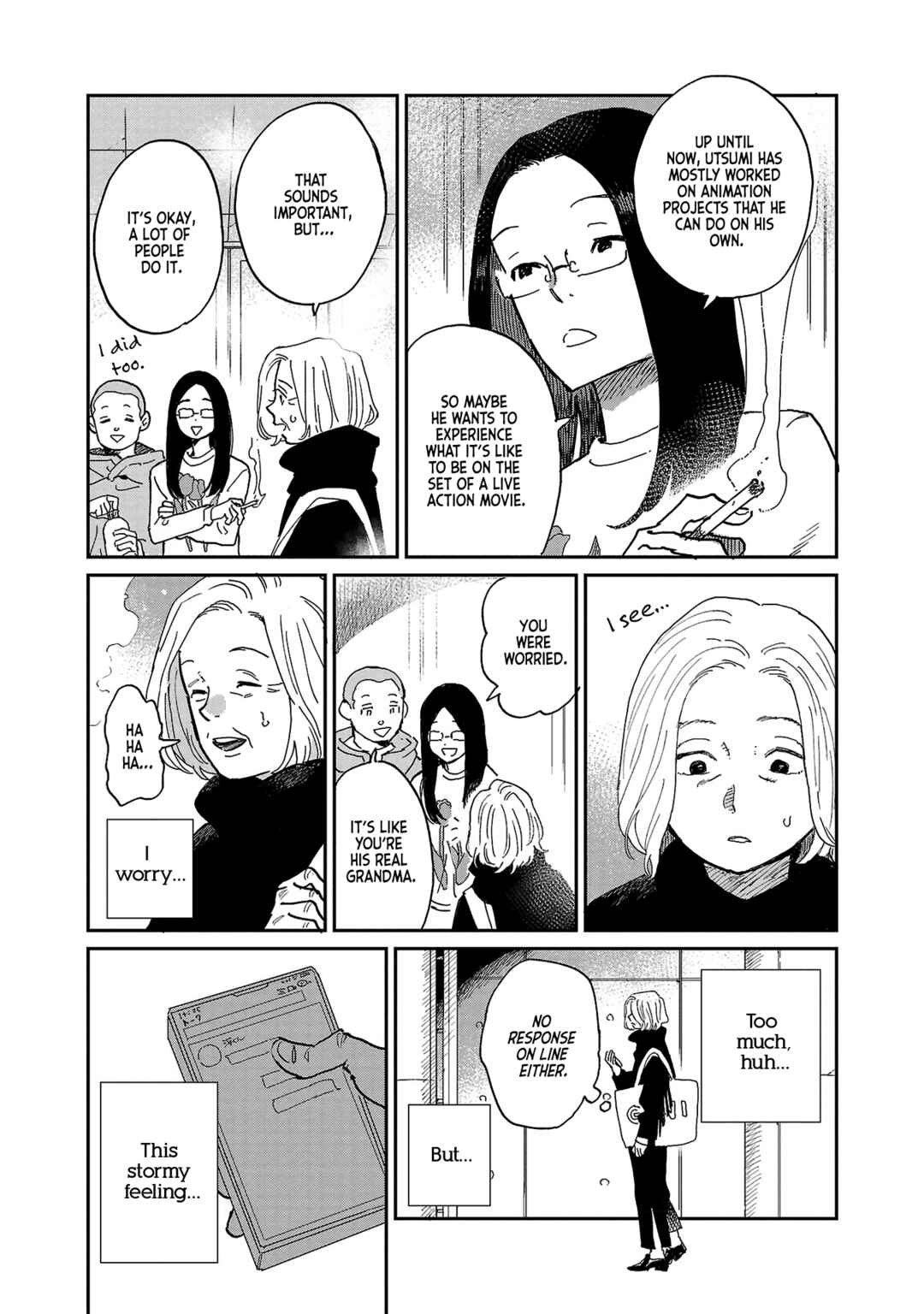 Page 9 Chapter 8 Umi ga Hashiru End Roll