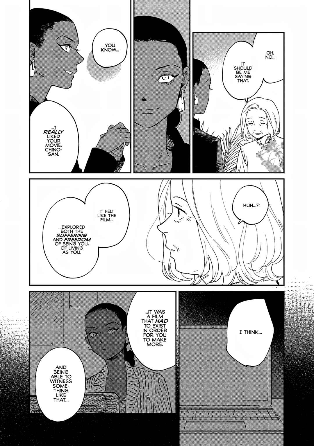 Page 20 Chapter 34 Umi ga Hashiru End Roll