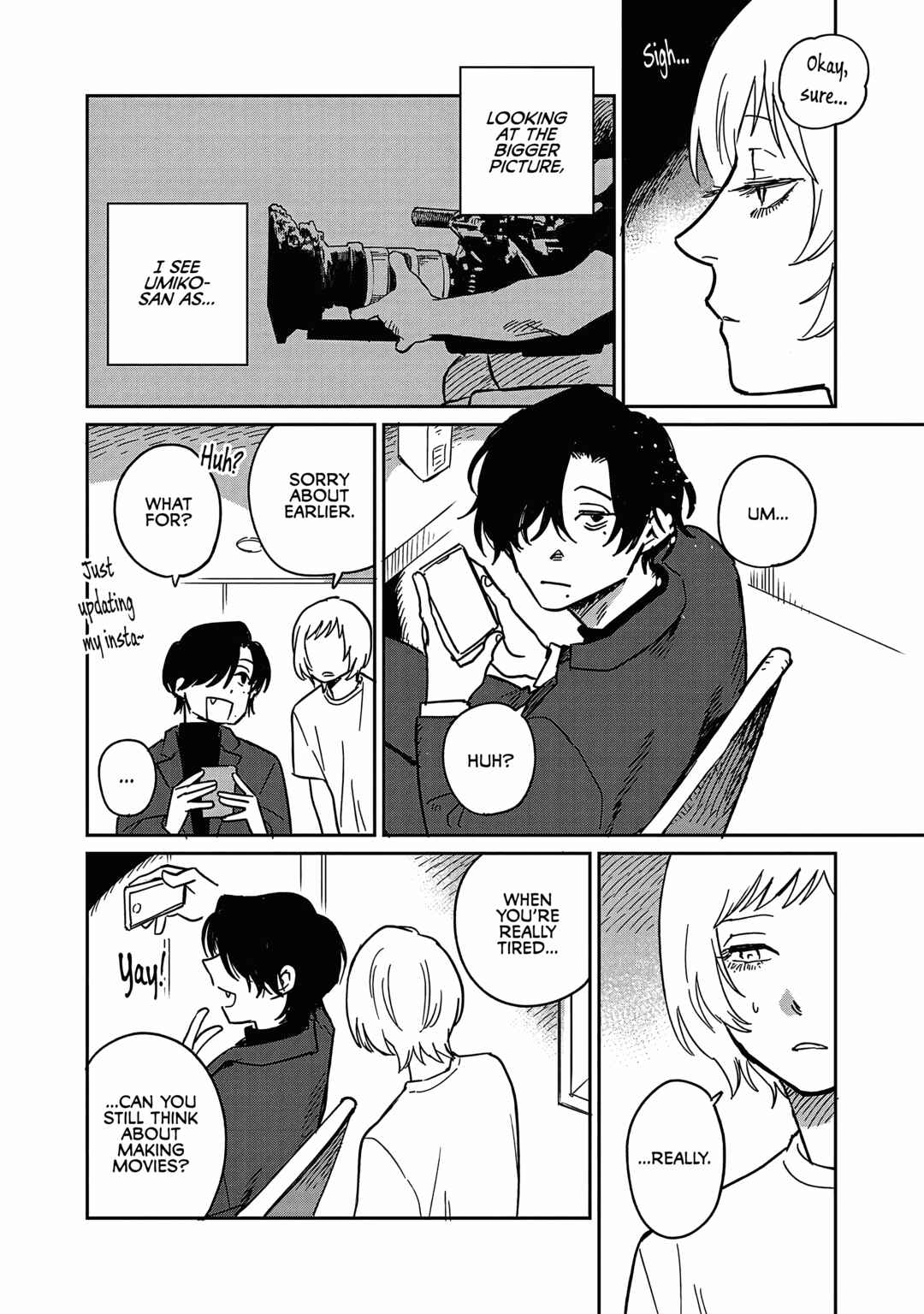 Page 19 Chapter 21 Umi ga Hashiru End Roll
