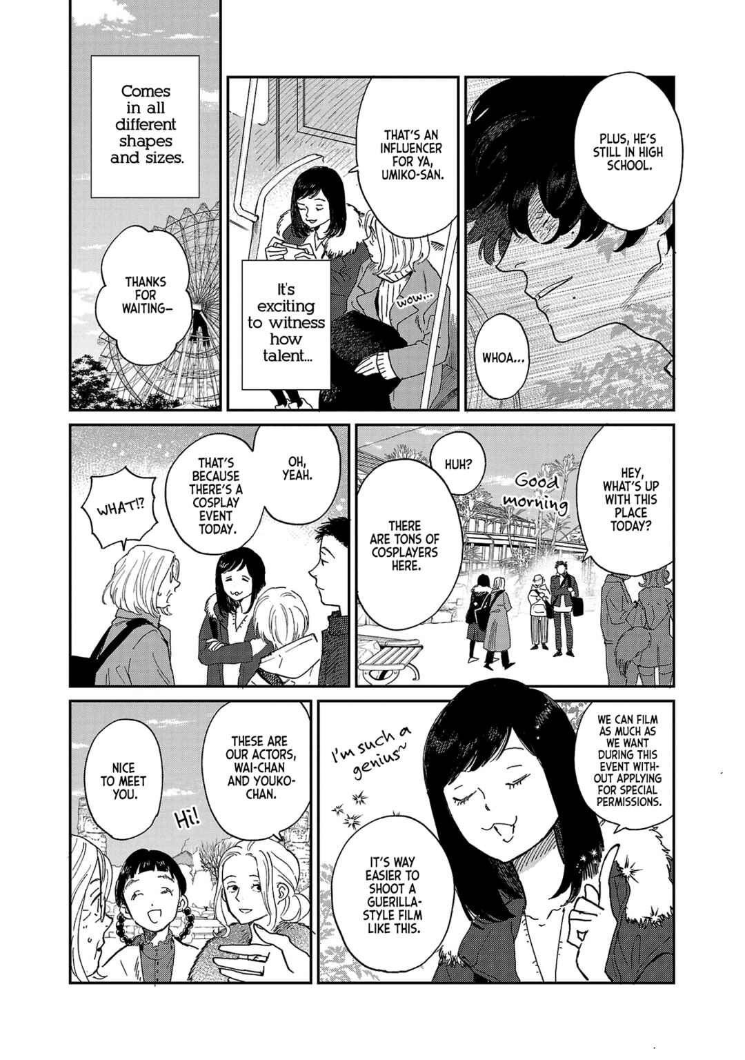 Page 12 Chapter 9 Umi ga Hashiru End Roll