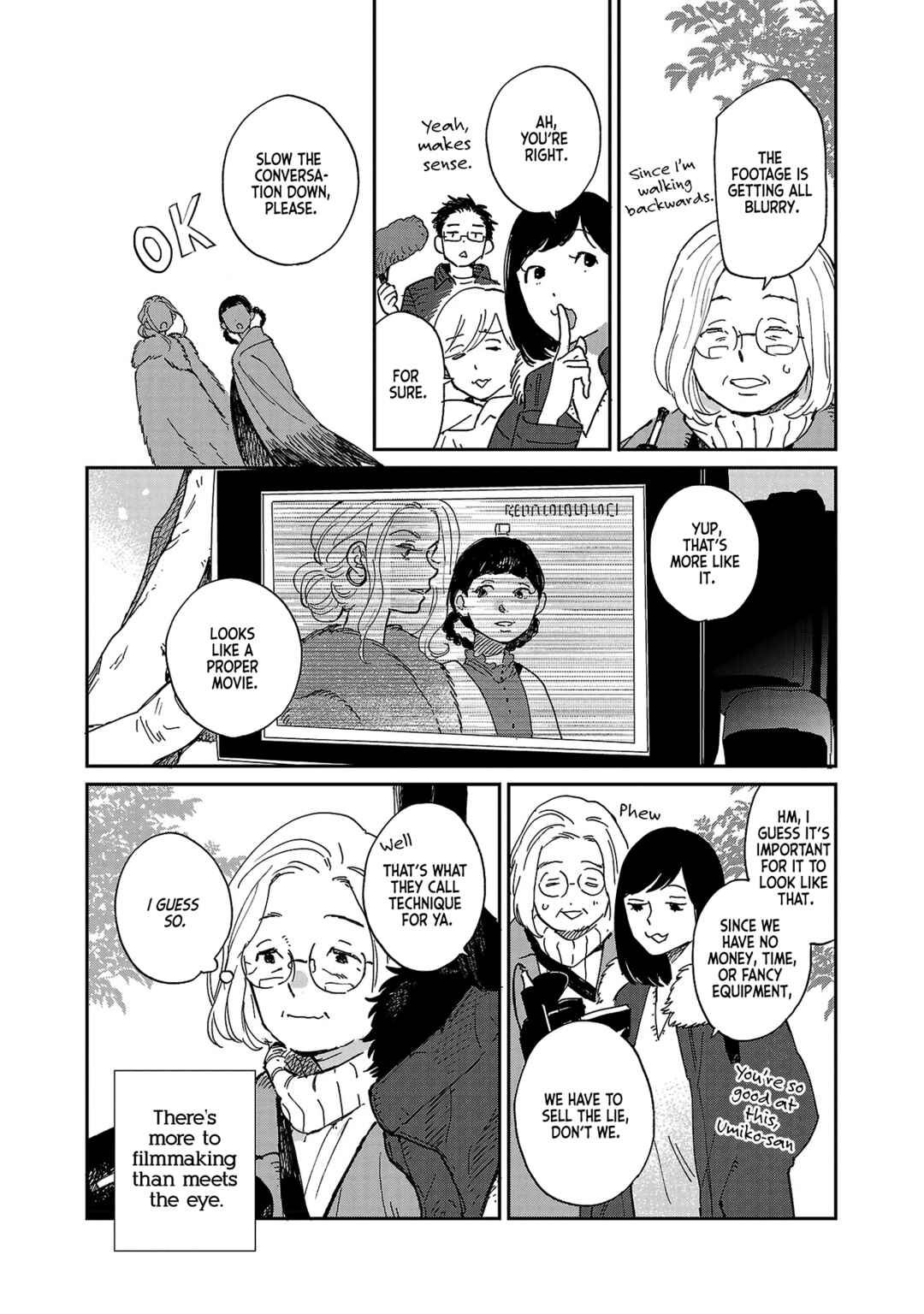Page 14 Chapter 9 Umi ga Hashiru End Roll