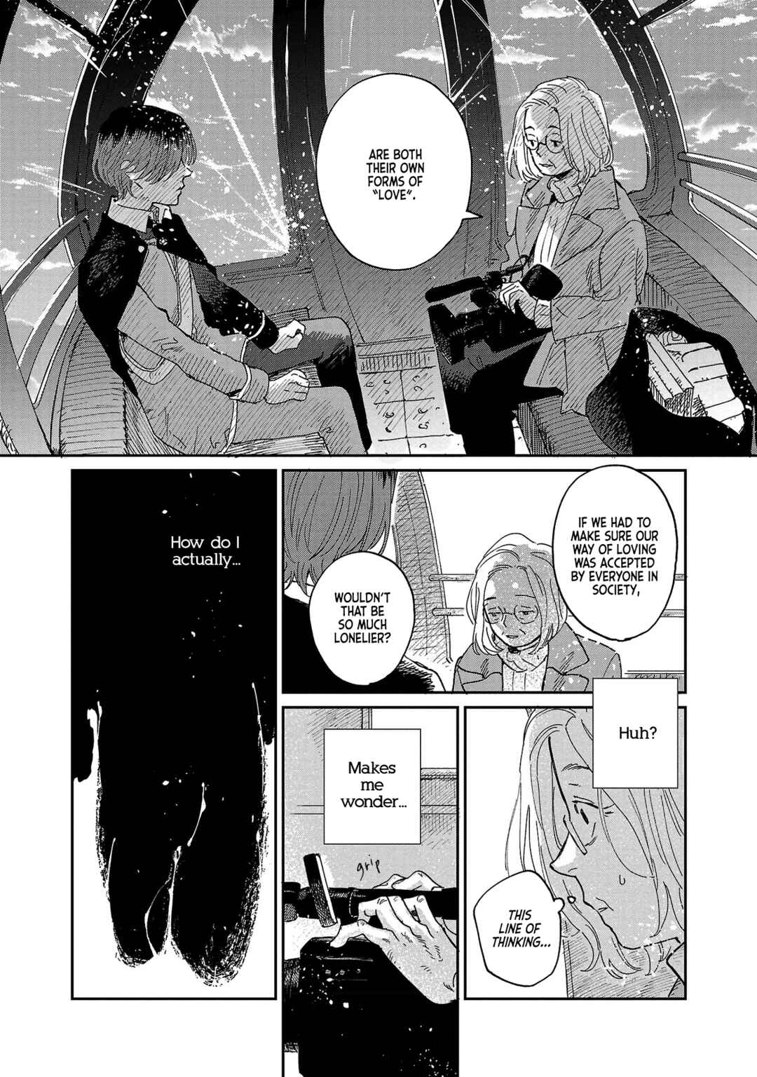 Page 21 Chapter 9 Umi ga Hashiru End Roll