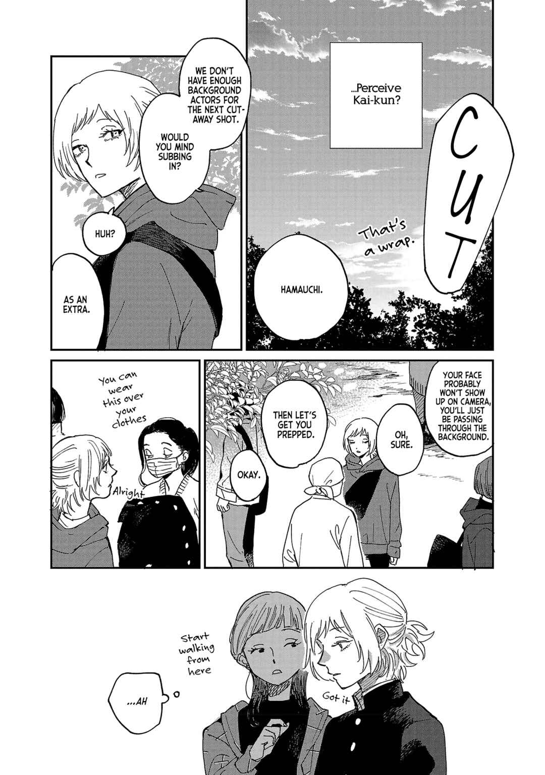 Page 22 Chapter 9 Umi ga Hashiru End Roll