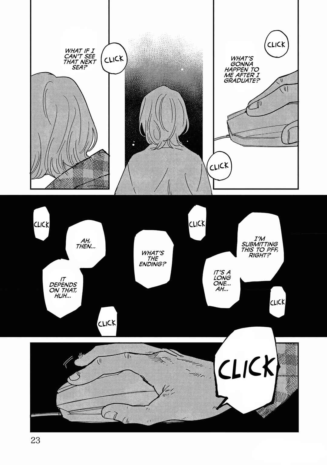 Page 16 Chapter 26 Umi ga Hashiru End Roll