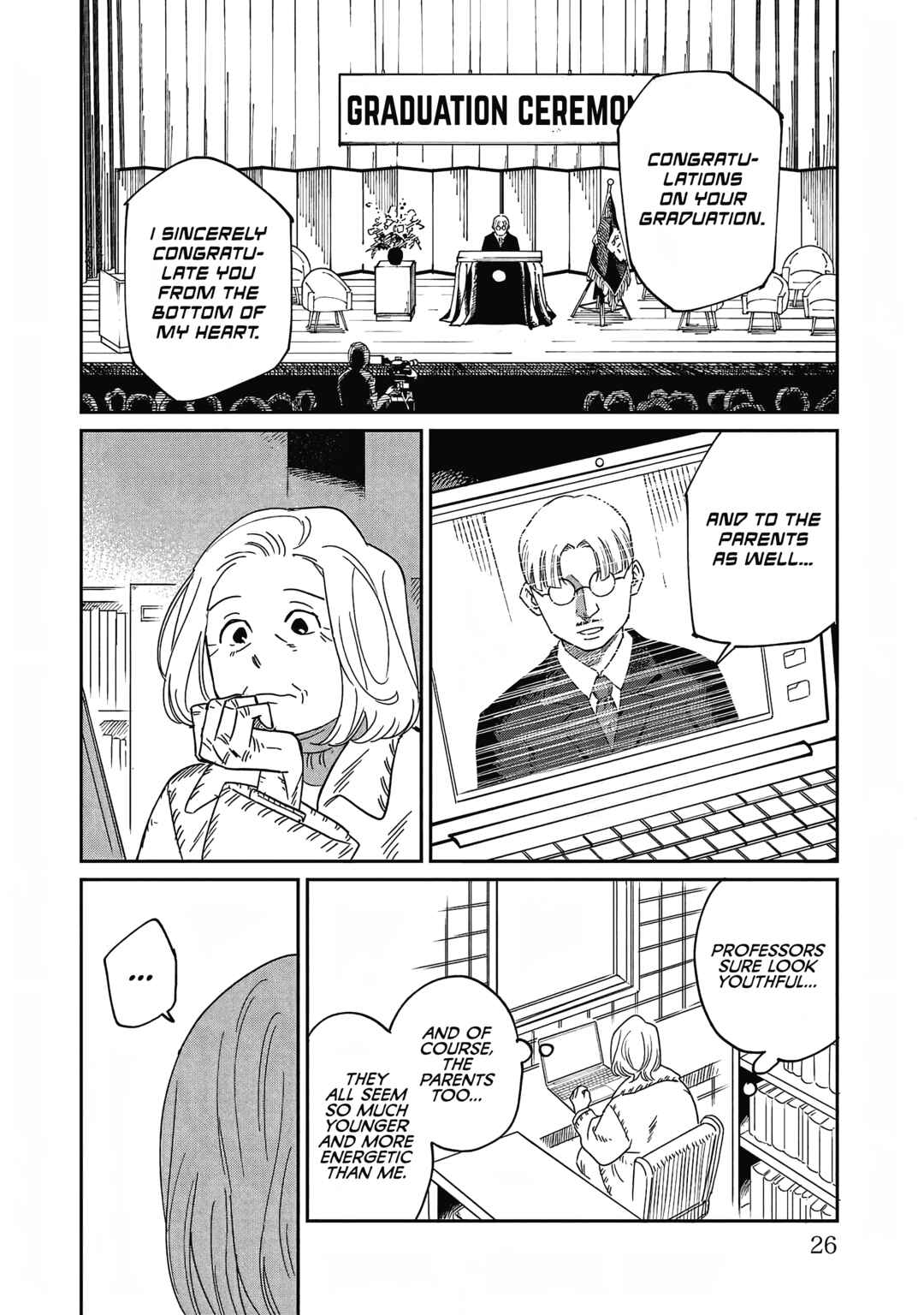 Page 19 Chapter 26 Umi ga Hashiru End Roll
