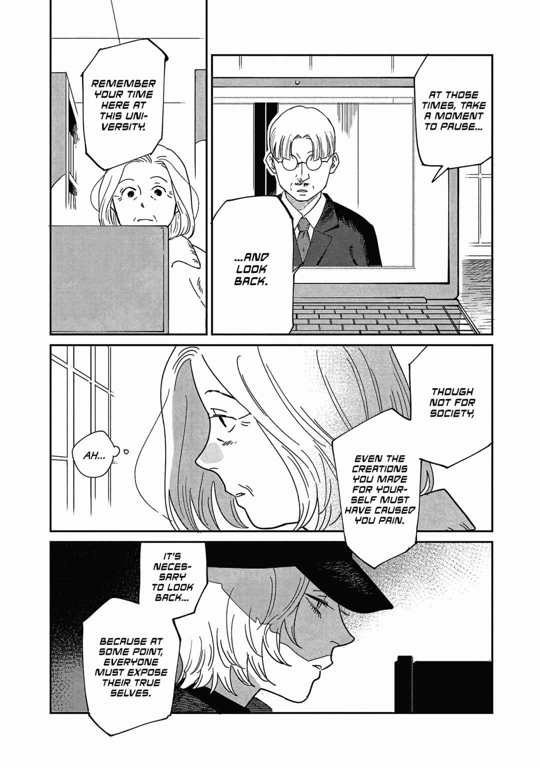 Page 22 Chapter 26 Umi ga Hashiru End Roll