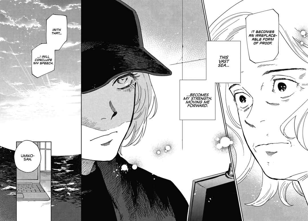 Page 25 Chapter 26 Umi ga Hashiru End Roll