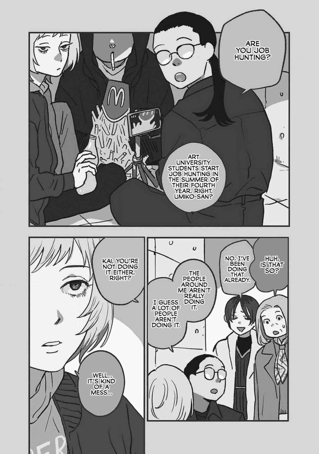 Page 3 Chapter 26 Umi ga Hashiru End Roll