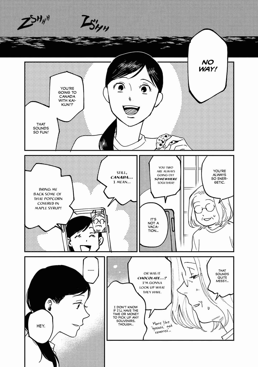 Page 10 Chapter 32 Umi ga Hashiru End Roll