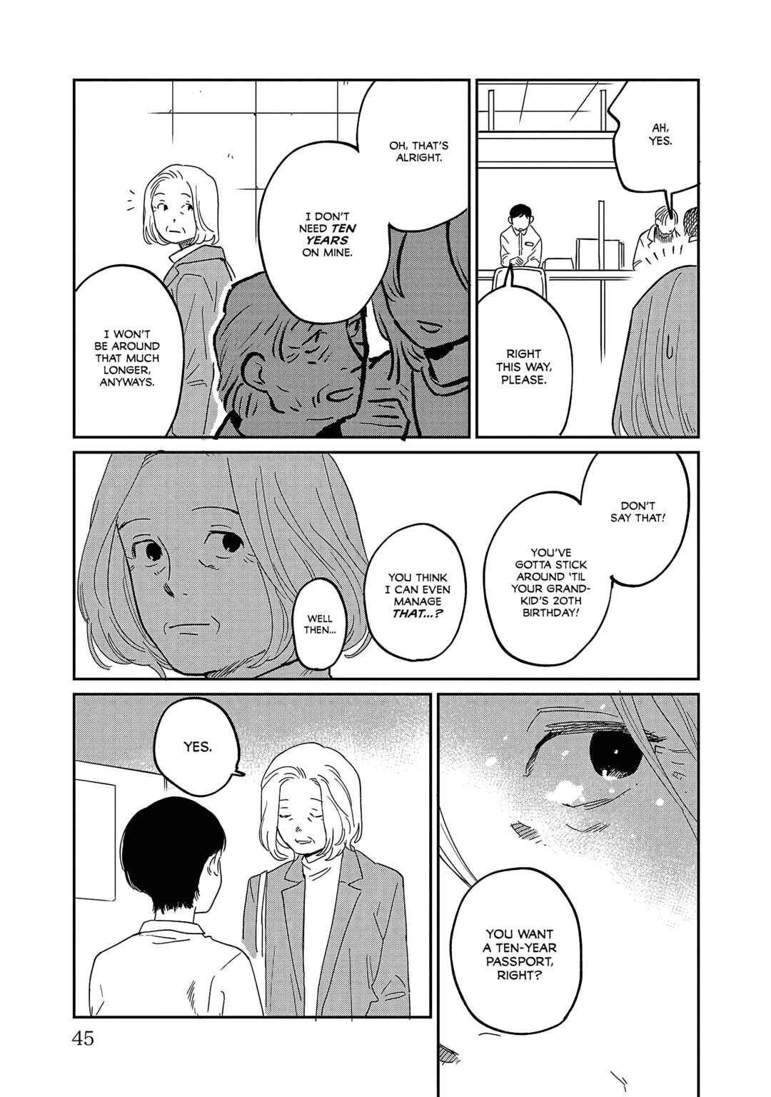 Page 8 Chapter 32 Umi ga Hashiru End Roll