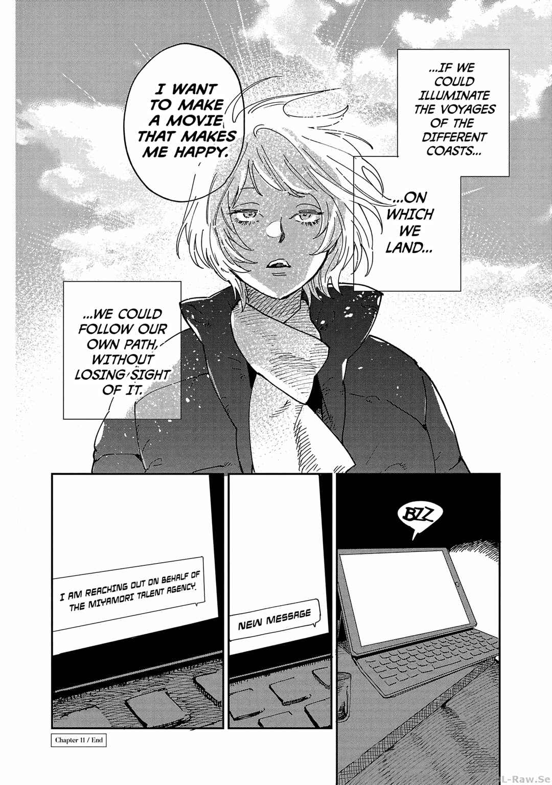 Page 30 Chapter 11 Umi ga Hashiru End Roll