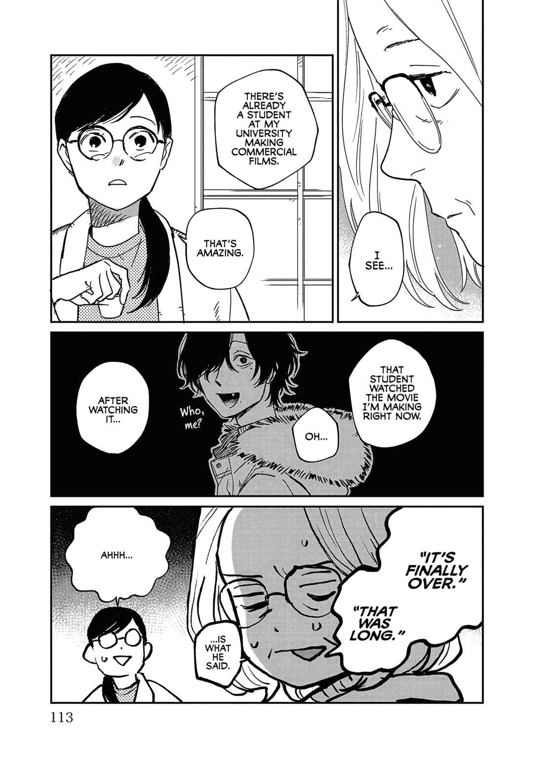 Page 21 Chapter 24 Umi ga Hashiru End Roll
