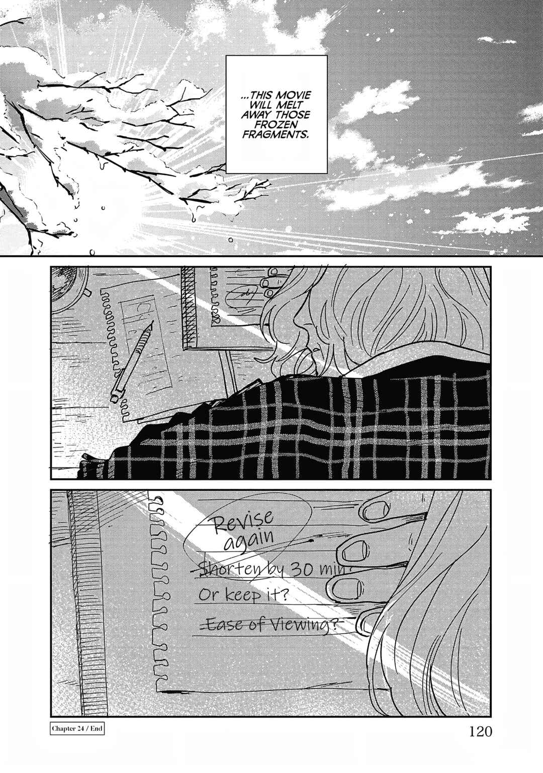 Page 28 Chapter 24 Umi ga Hashiru End Roll