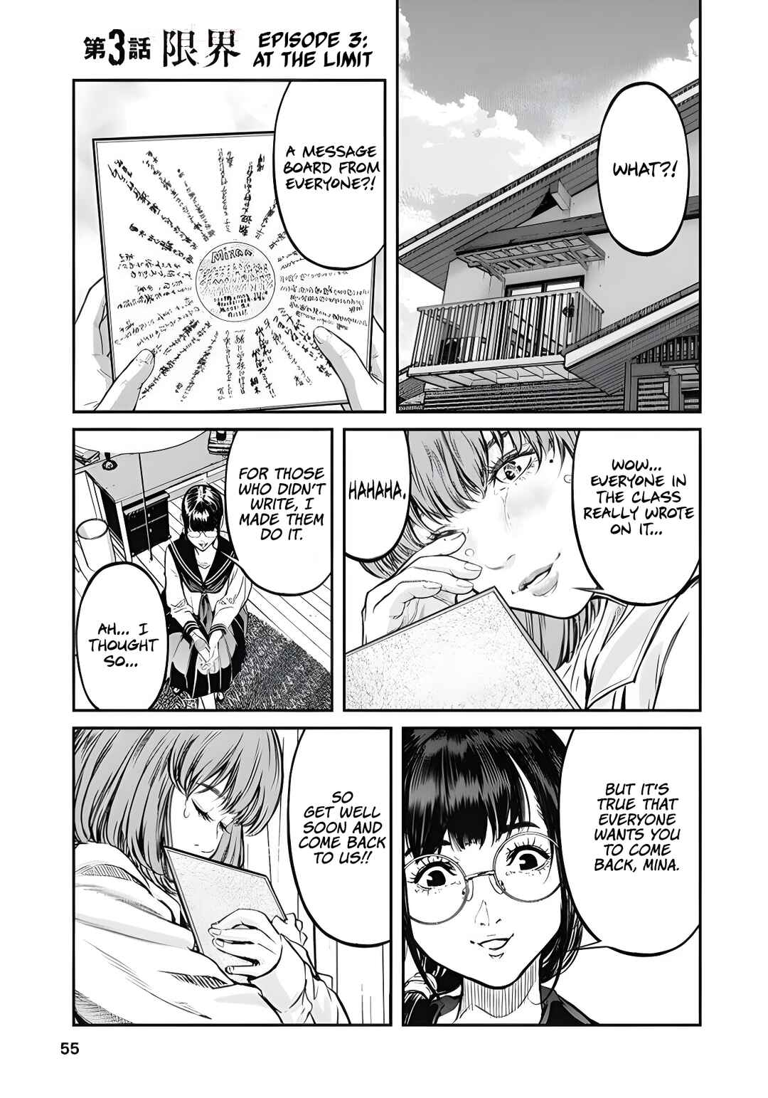Page 1 Chapter 3 Soshite, Mina ni natta