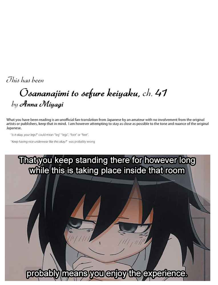 Page 41 Chapter 41 Osananajimi to Sefure Keiyaku