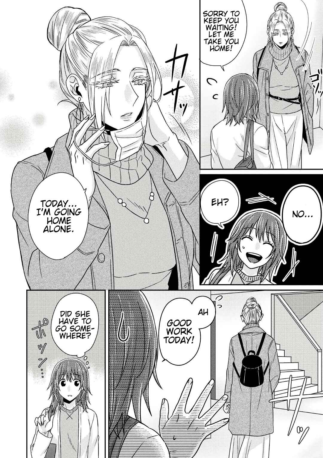 Page 9 Chapter 4 Model-chan to Jimi Mane-san