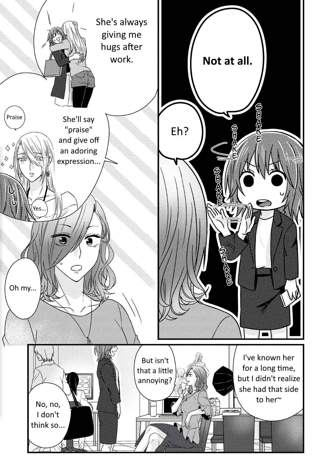 Page 16 Chapter 3 Model-chan to Jimi Mane-san