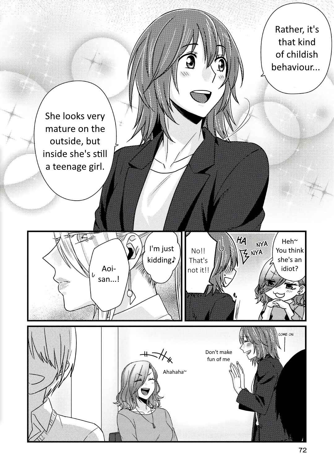 Page 17 Chapter 3 Model-chan to Jimi Mane-san