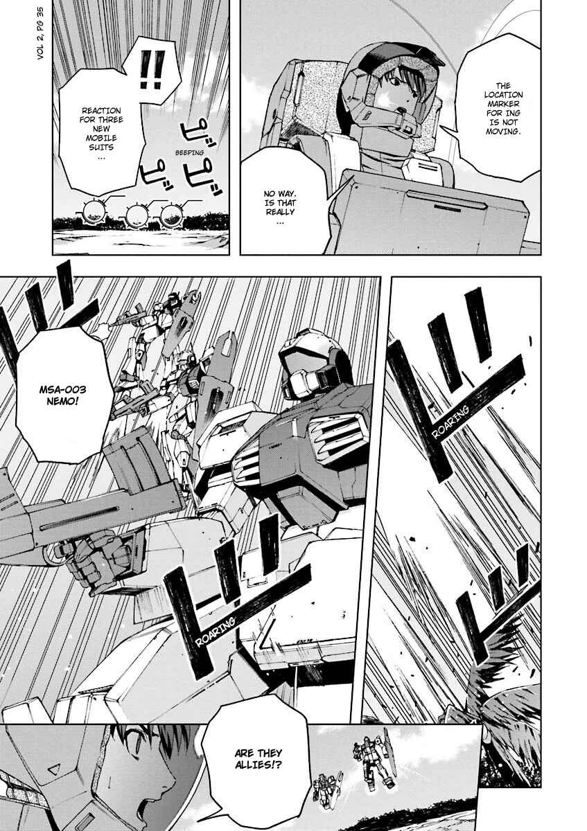 Page 33 Chapter 3 Mobile Suit Gundam U.C. 0094 - Across The Sky