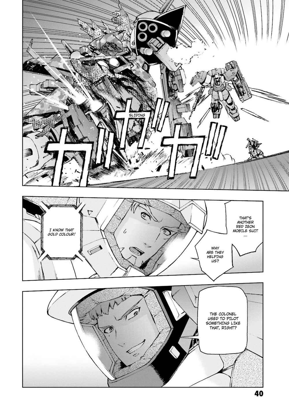 Page 40 Chapter 13 Mobile Suit Gundam U.C. 0094 - Across The Sky