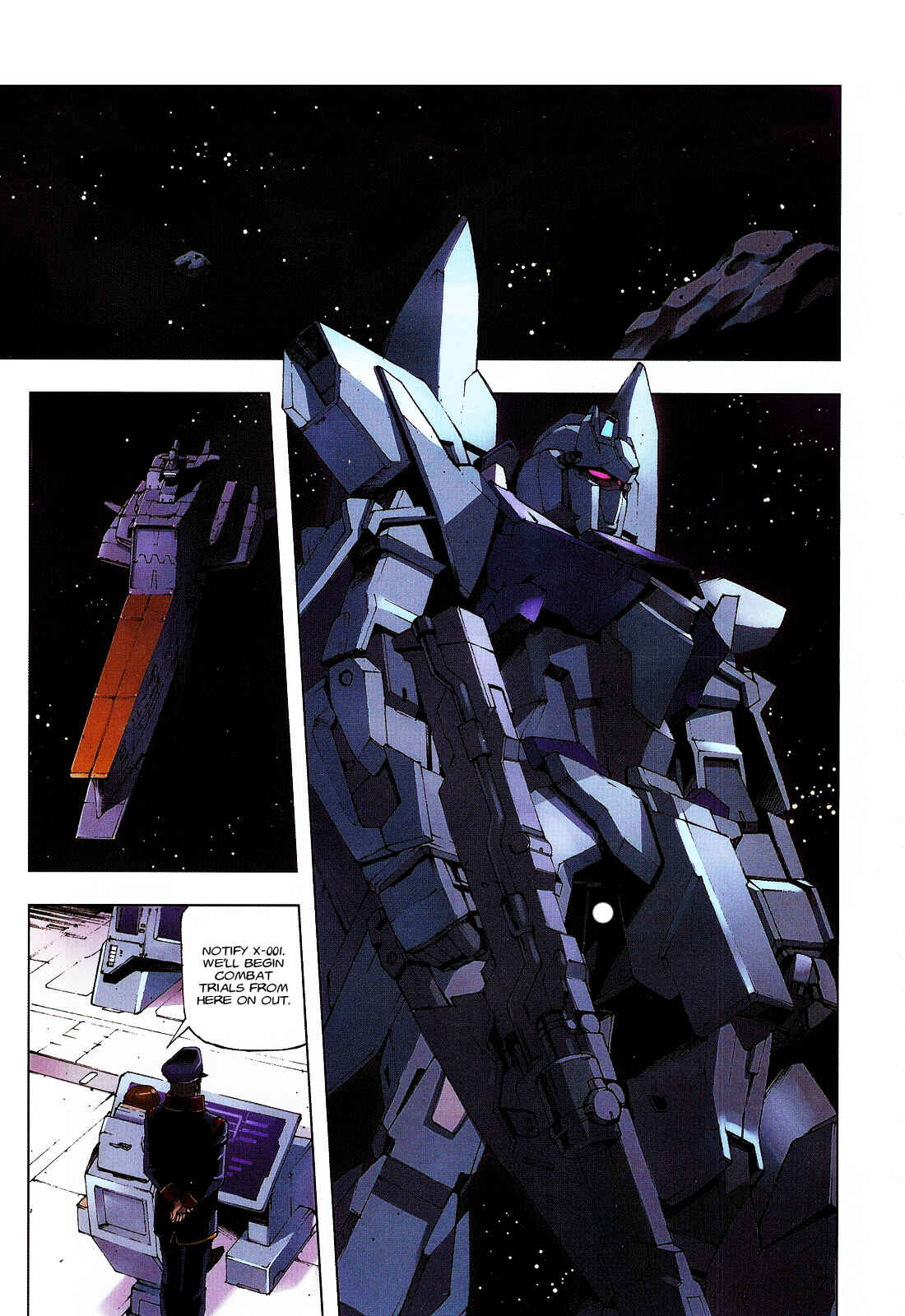 Page 1 Chapter 0.1 Mobile Suit Gundam U.C. 0094 - Across The Sky