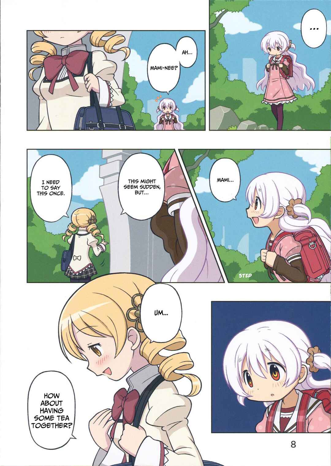 Page 10 Chapter Unknown_a459 Mahou Shoujo Madoka★Magica - Nagisa to Koi no Käsetorte (Doujinshi)