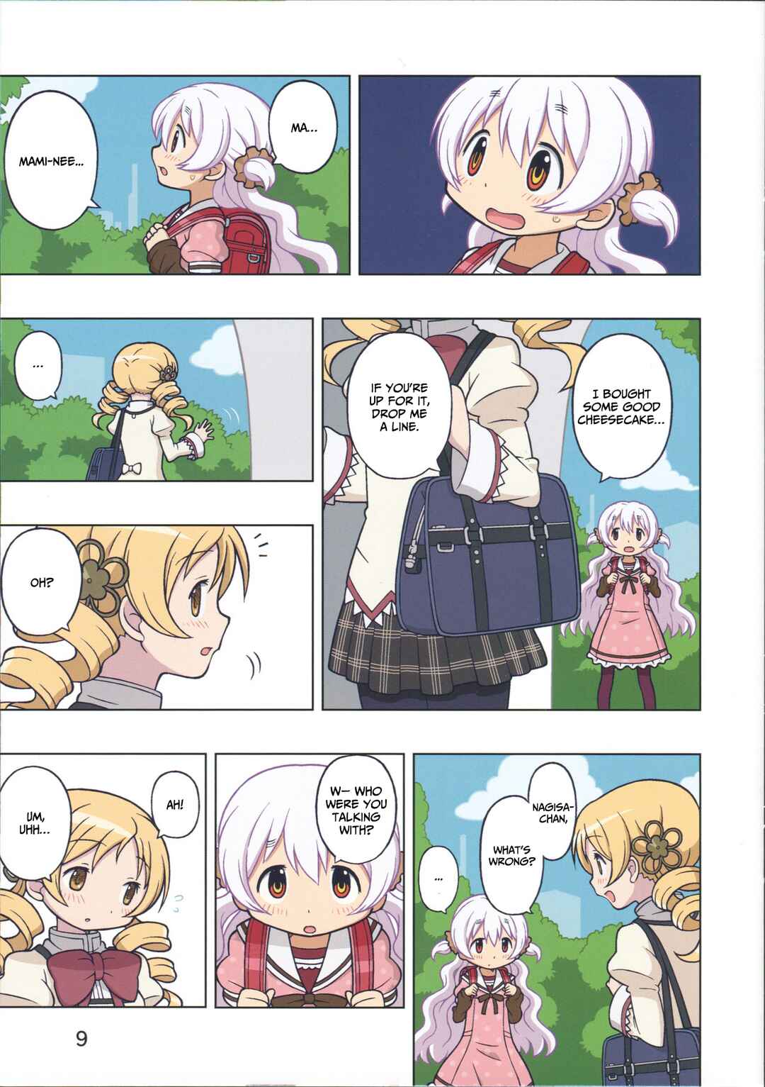 Page 11 Chapter Unknown_a459 Mahou Shoujo Madoka★Magica - Nagisa to Koi no Käsetorte (Doujinshi)