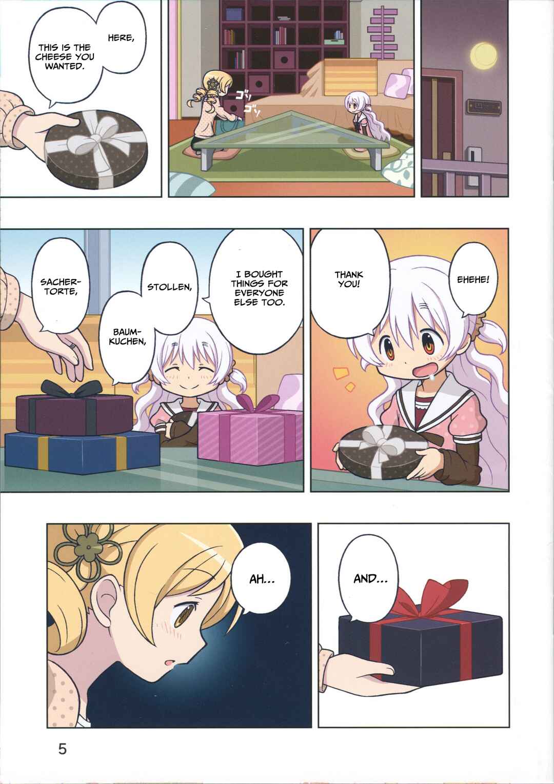 Page 7 Chapter Unknown_a459 Mahou Shoujo Madoka★Magica - Nagisa to Koi no Käsetorte (Doujinshi)
