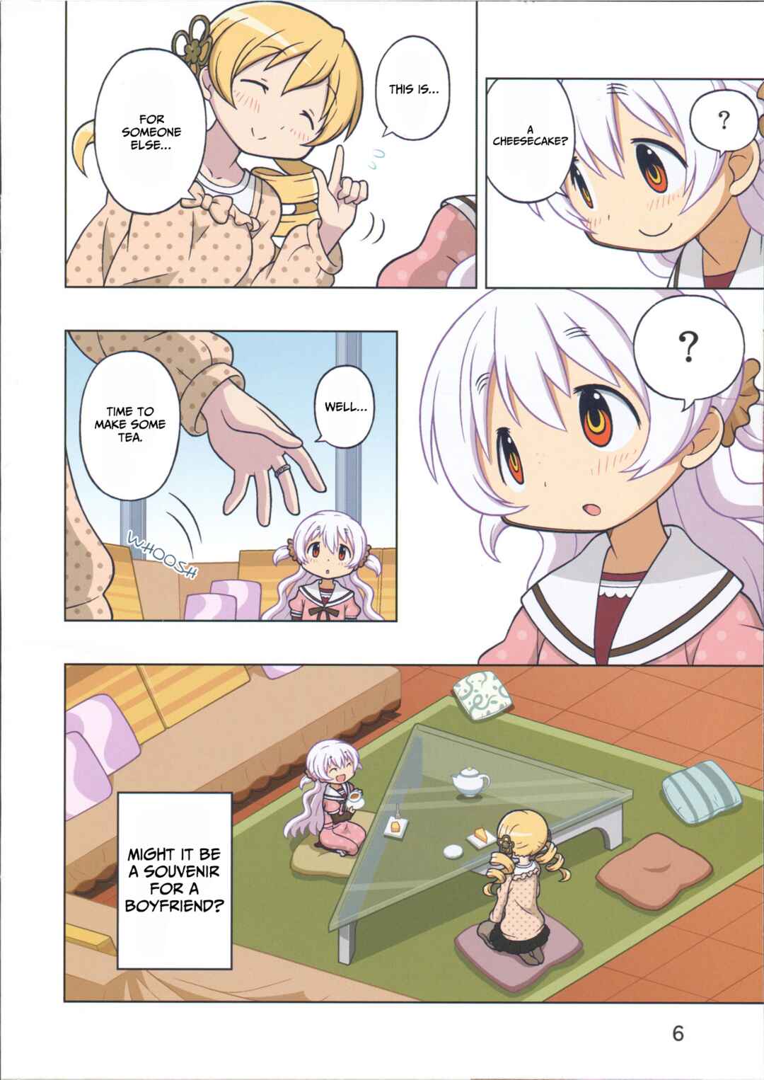Page 8 Chapter Unknown_a459 Mahou Shoujo Madoka★Magica - Nagisa to Koi no Käsetorte (Doujinshi)