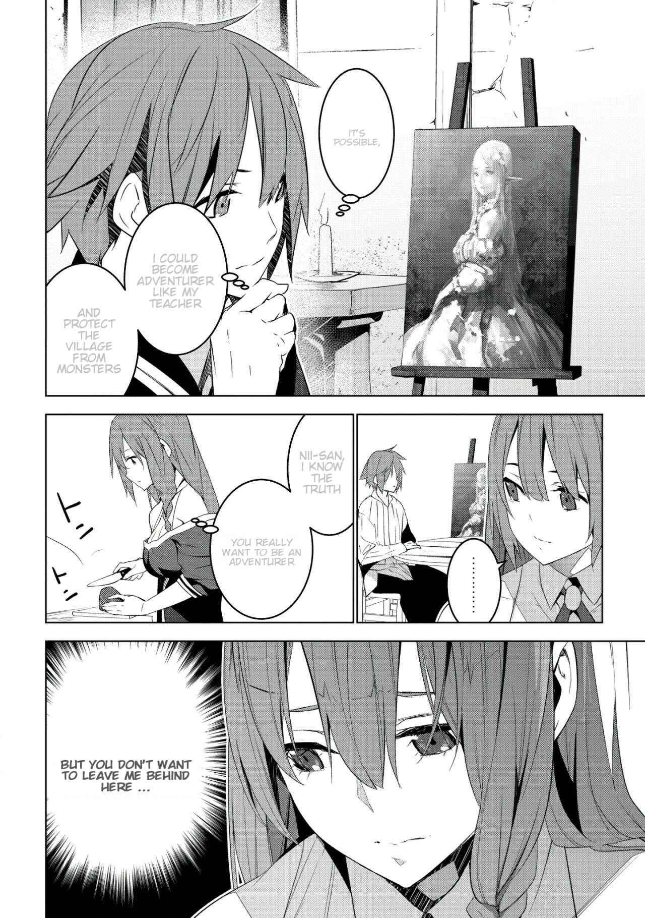 Page 9 Chapter 1 Kuro Elf ni Kawareta Ore no Dungeon Seikatsu: Sanshoku Furo to Jigoku-tsuki