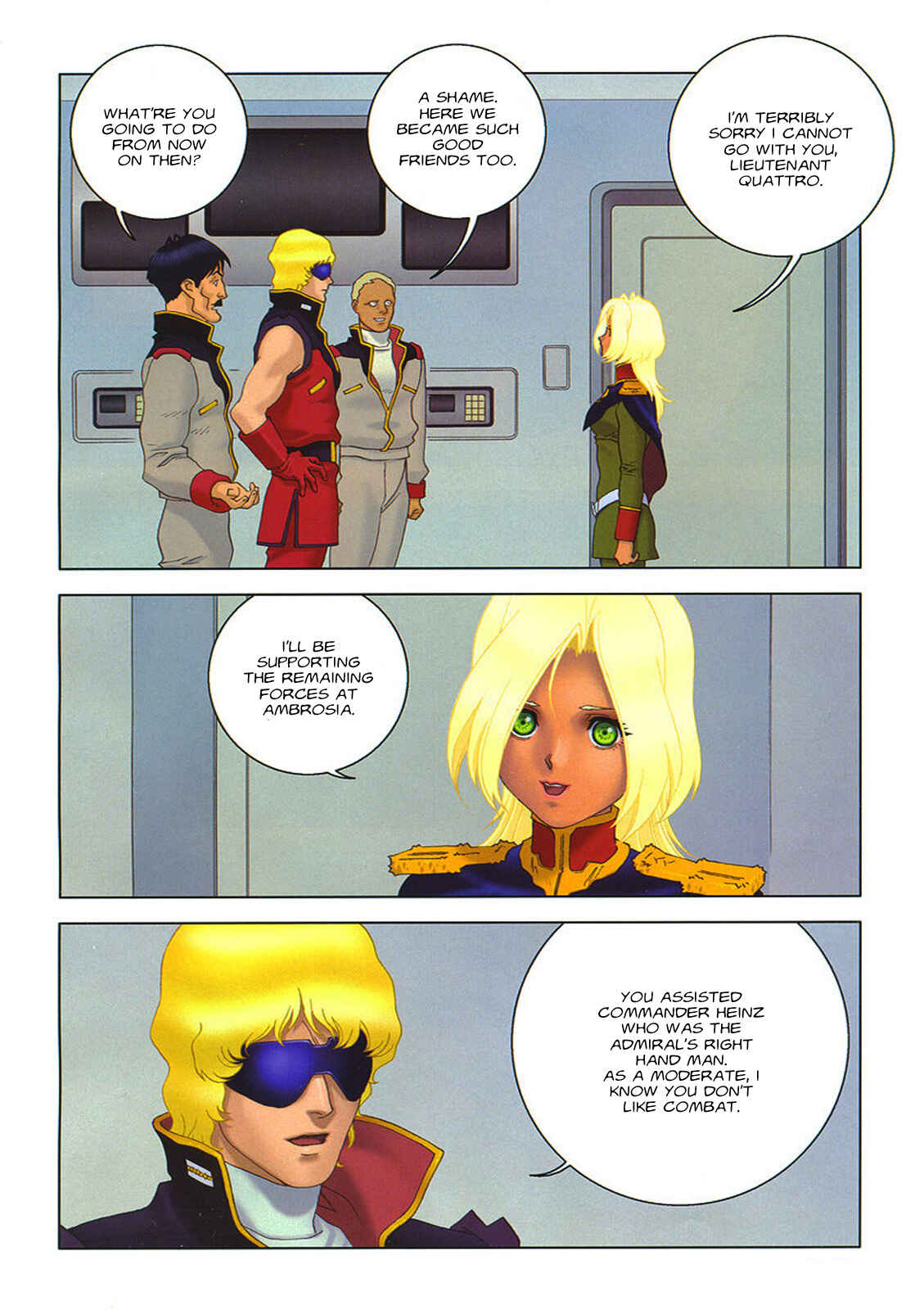 Page 4 Chapter 69 Mobile Suit Gundam C.D.A. - Portrait of the Young Comet