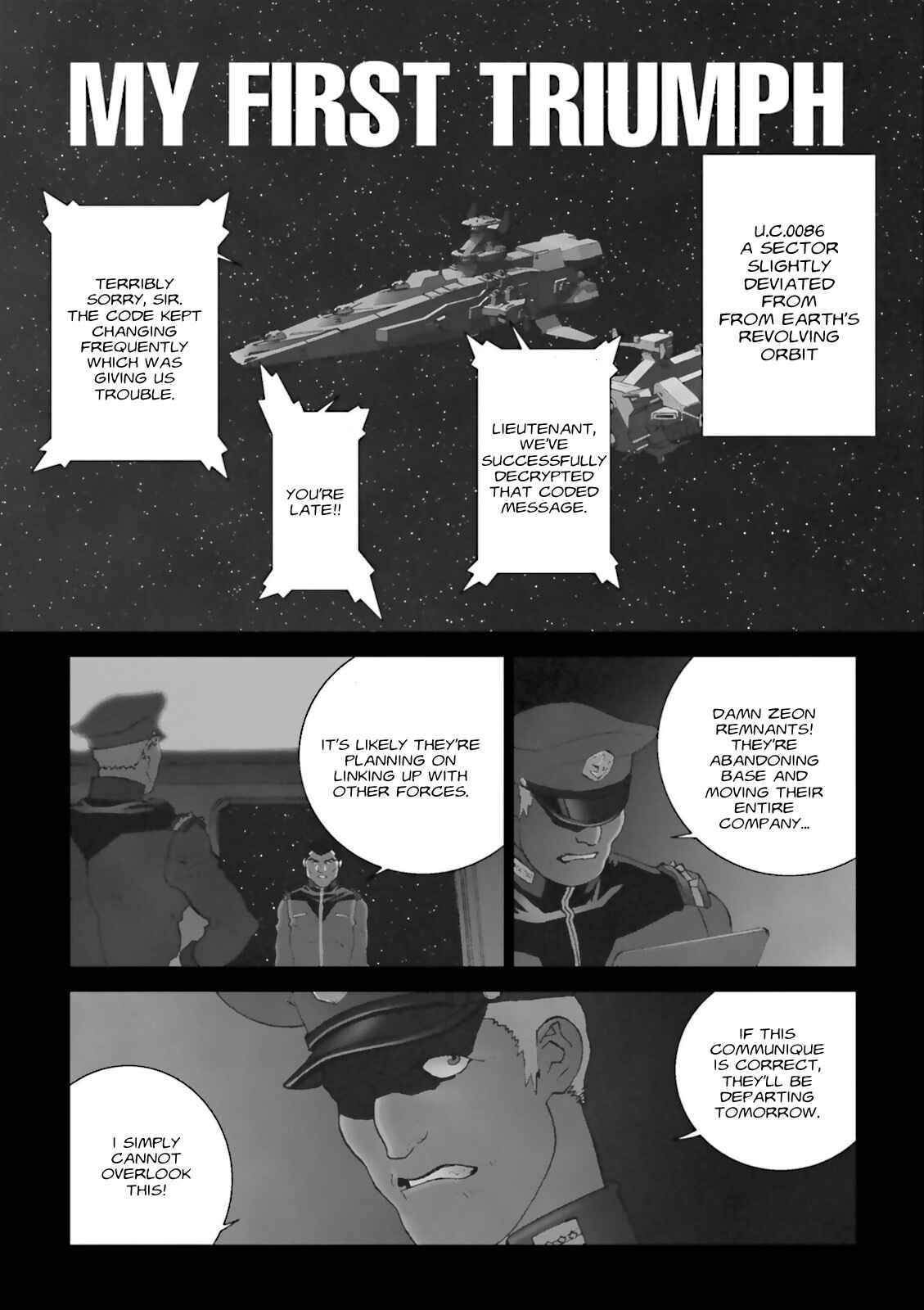 Page 46 Chapter 69 Mobile Suit Gundam C.D.A. - Portrait of the Young Comet